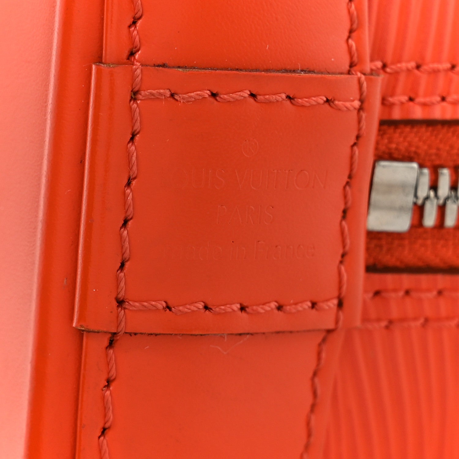 Louis Vuitton Epi Alma BB Piment 8 of 11