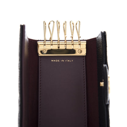 Chanel Caviar Quilted 6 Key Holder Black 7 of 8