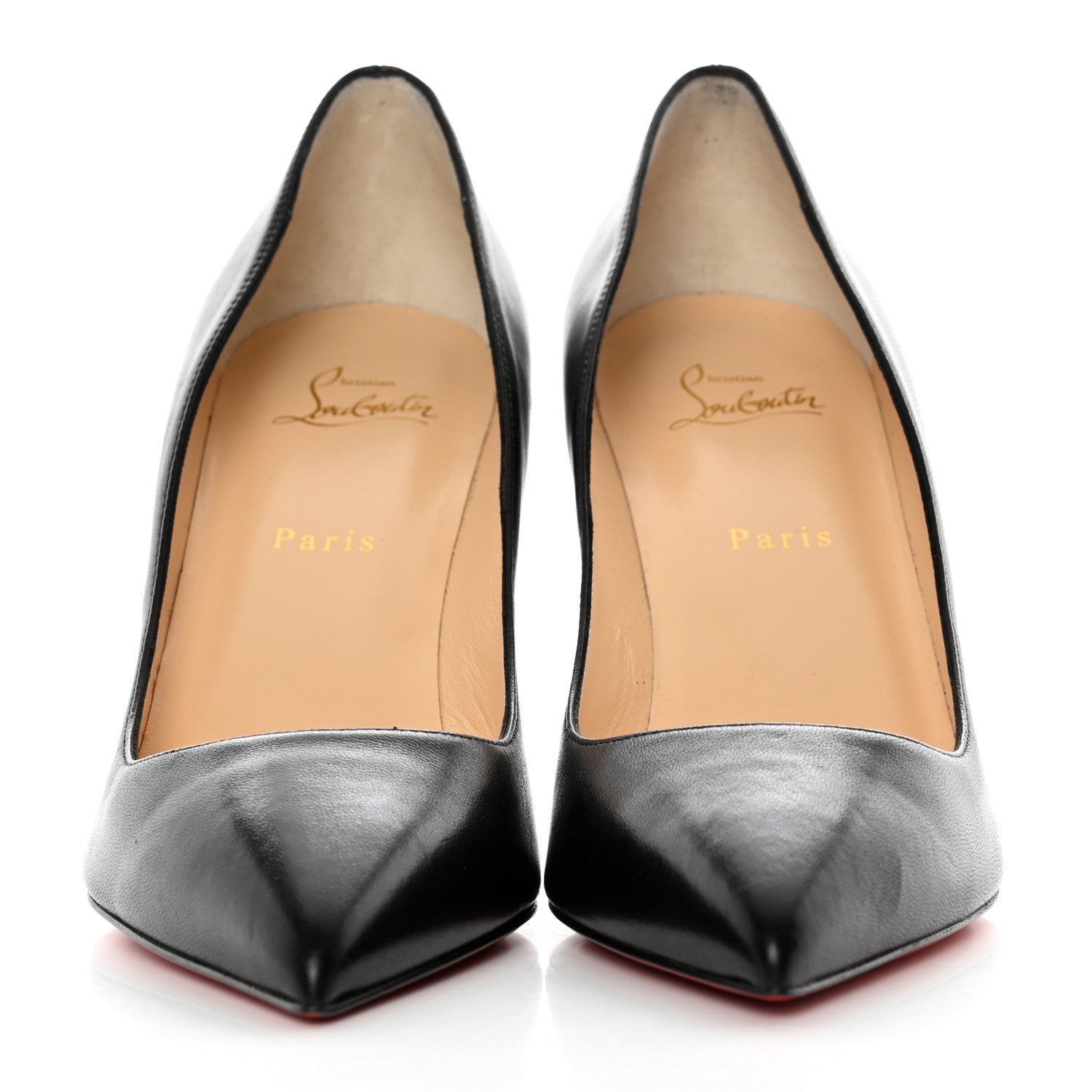 Christian Louboutin Shiny Nappa Pigalle Follies 85 Pumps 41 Black 2 of 9