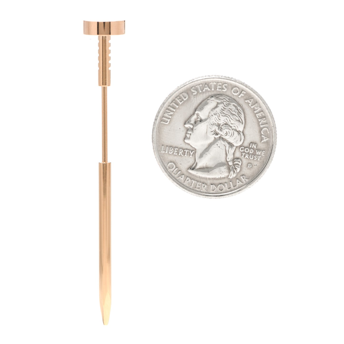 18K Pink Gold Small Juste Un Clou Tie Pin