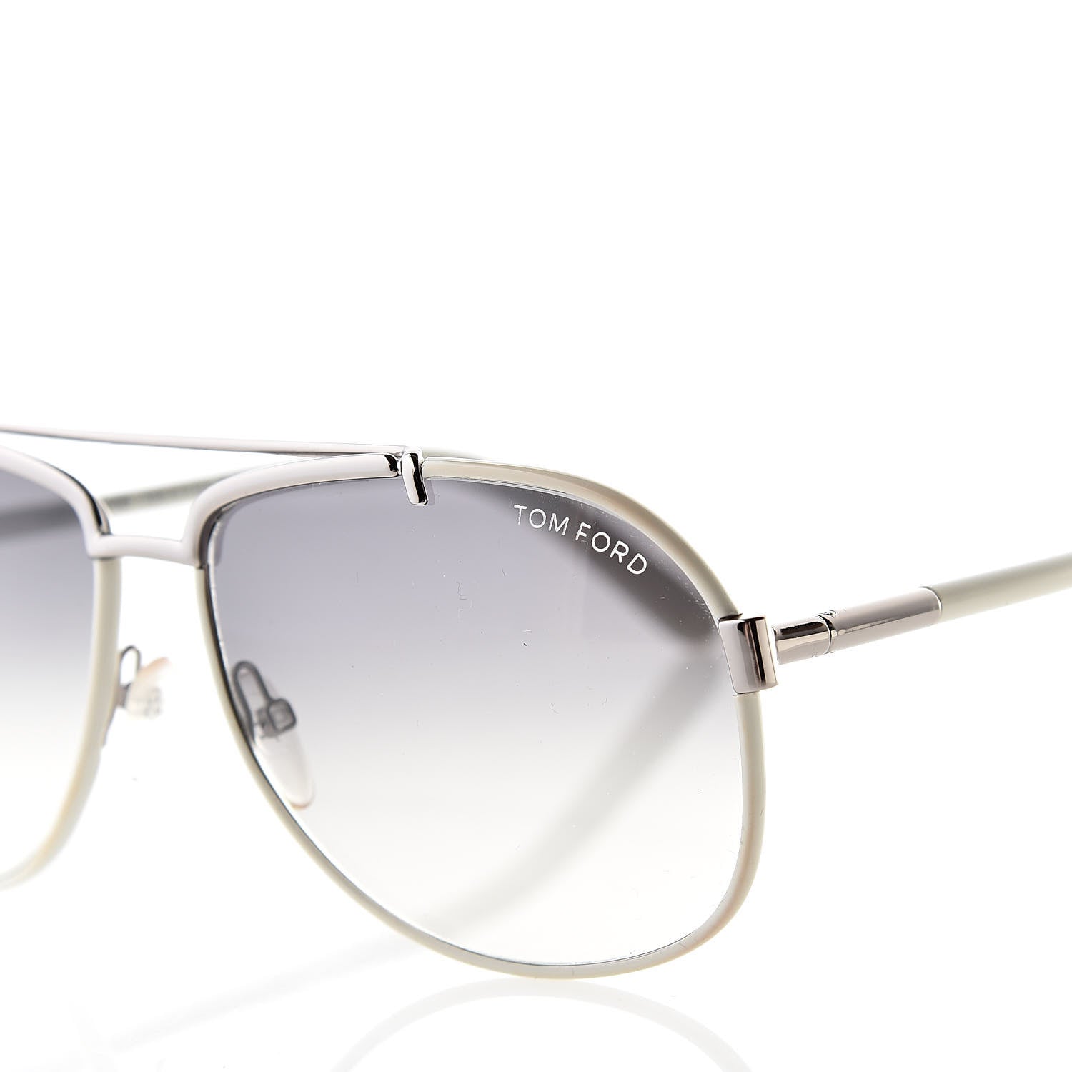 Tom Ford Miguel Sunglasses TF148 White 7 of 8
