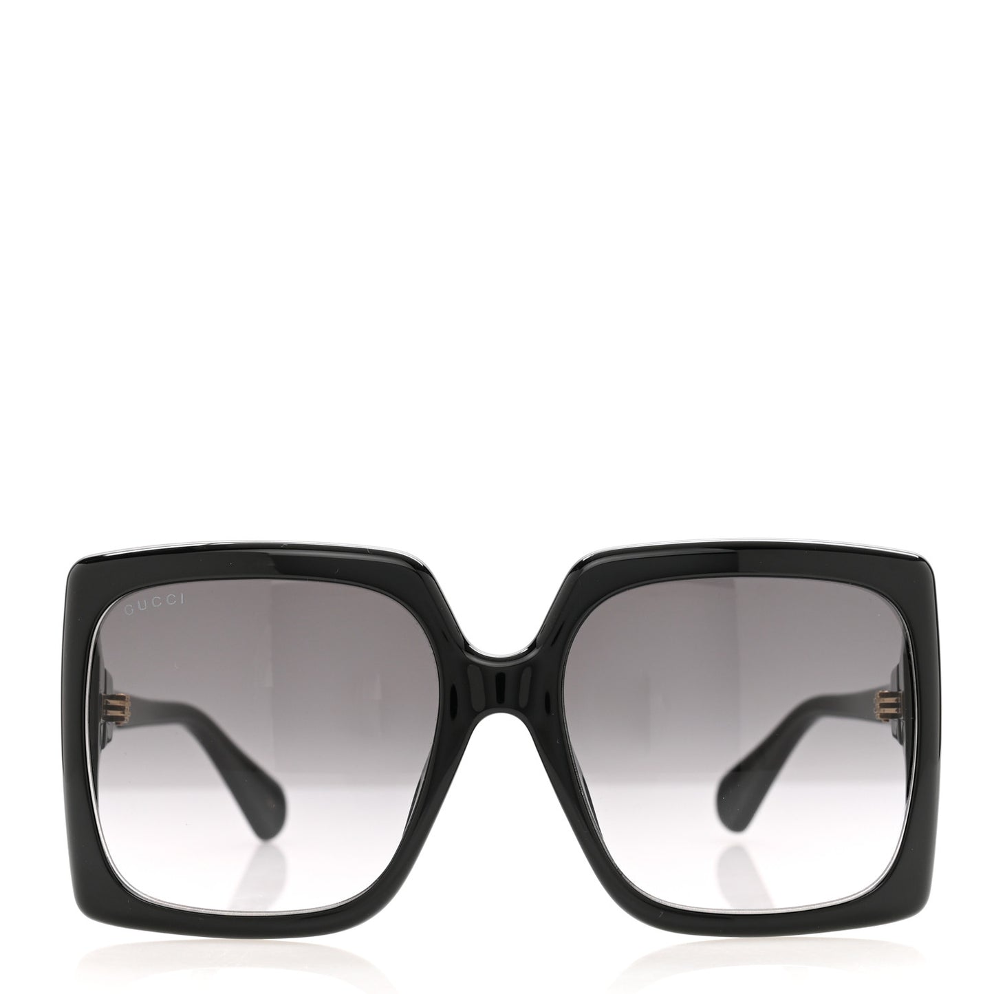Acetate Square Frame Sunglasses GG0876SA Black