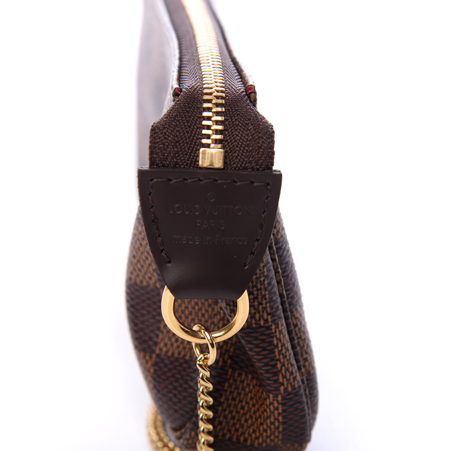 Louis Vuitton Damier Ebene Mini Pochette Accessories 7 of 8