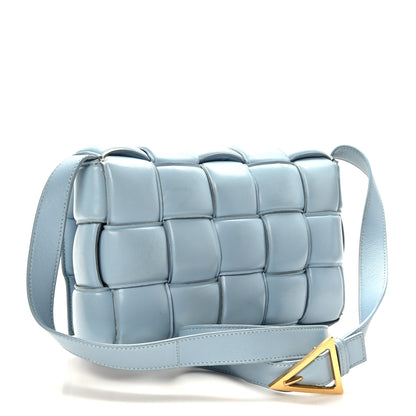Bottega Veneta Nappa Maxi Intreccio Padded Cassette Crossbody Bag Ice 3 of 9