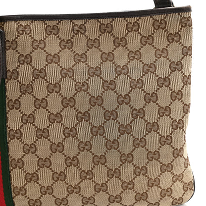 Gucci Monogram Web Jolicoeur Charms Messenger Dark Brown 11 of 11