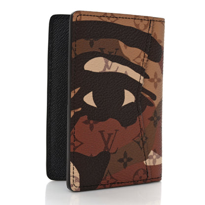 Louis Vuitton Monogram Pocket Organizer Brown 3 of 6