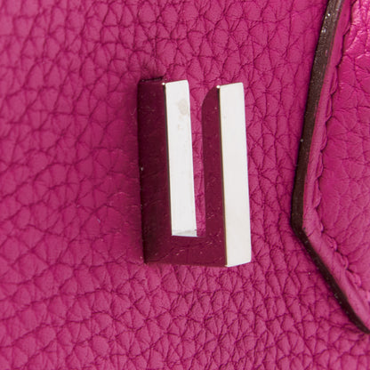 Hermes Togo Birkin 25 Magnolia 24 of 29