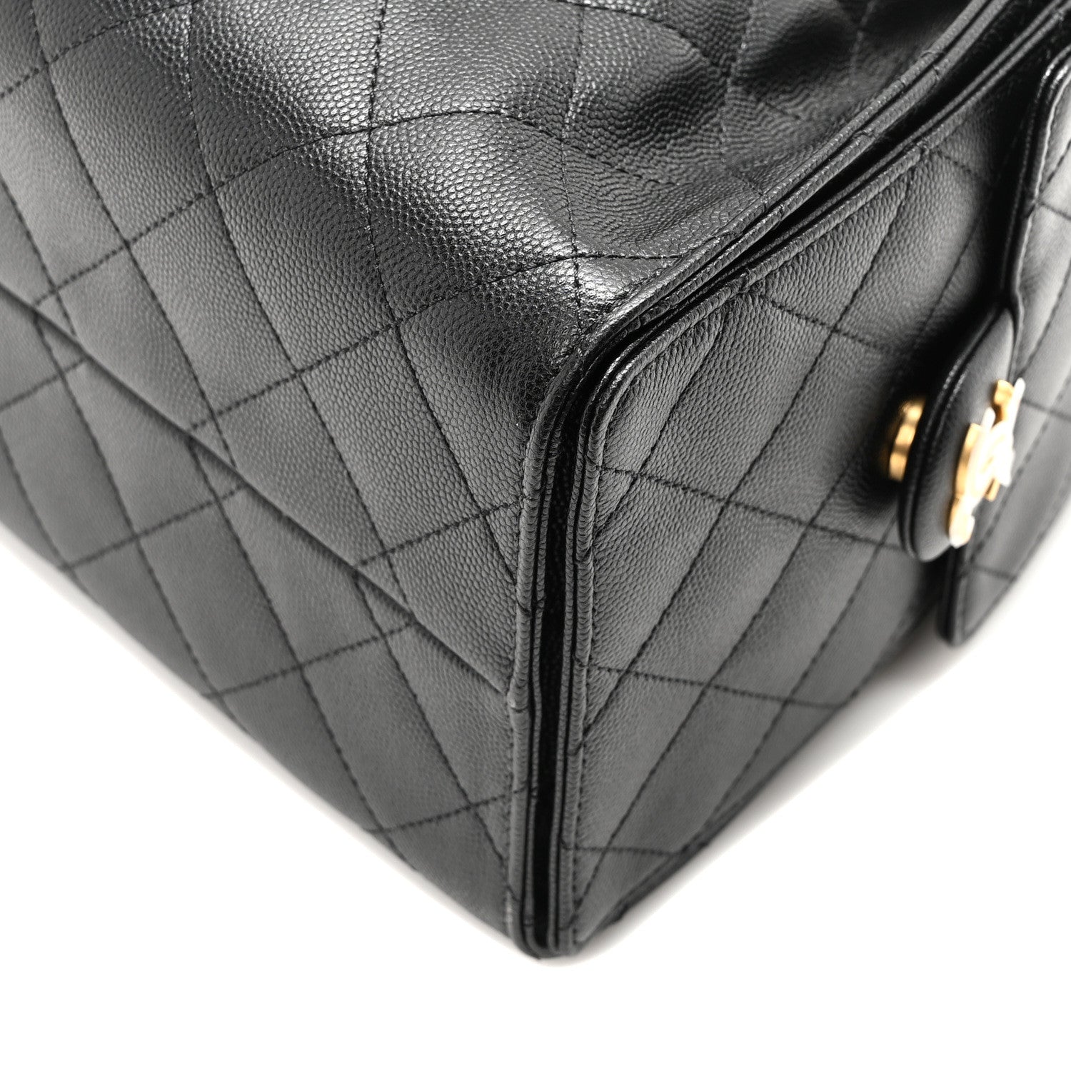 Chanel Caviar Quilted Small Chanel 25 Handbag Black 10 of 10