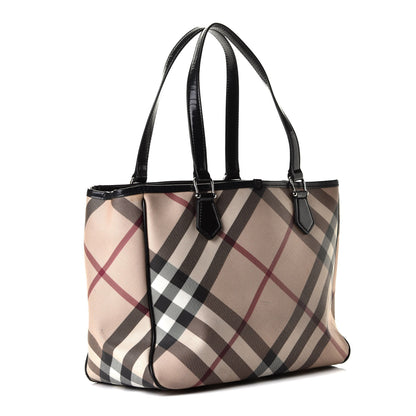 Burberry Supernova Check Tote Black 2 of 13