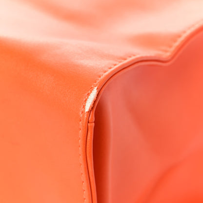Telfar Vegan Leather Medium Shopping Bag Orange 7 of 11
