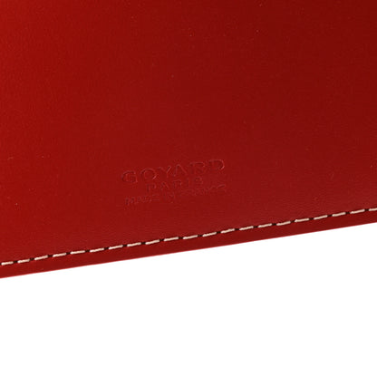 Goyard Goyardine Castiglione Document Cover Red 6 of 6