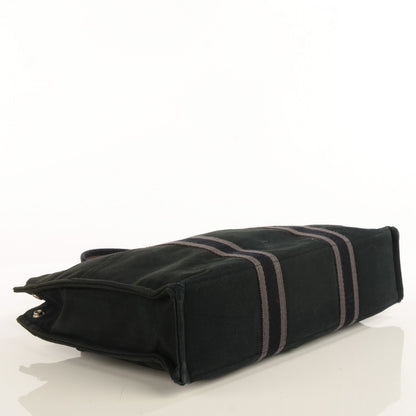 Hermes Canvas Fourre Tout MM Black 4 of 20