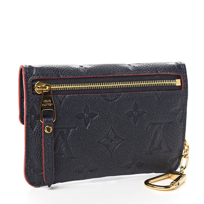 Louis Vuitton Empreinte Key Pouch Marine Rouge 2 of 5