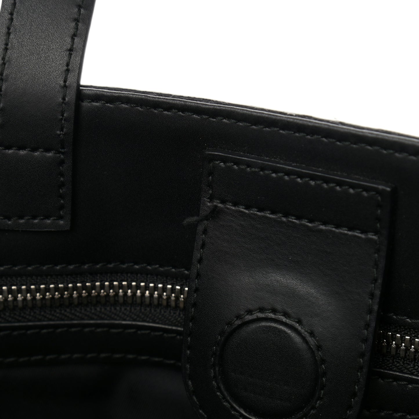 Soft GG Supreme Monogram Web Vertical Tote Black