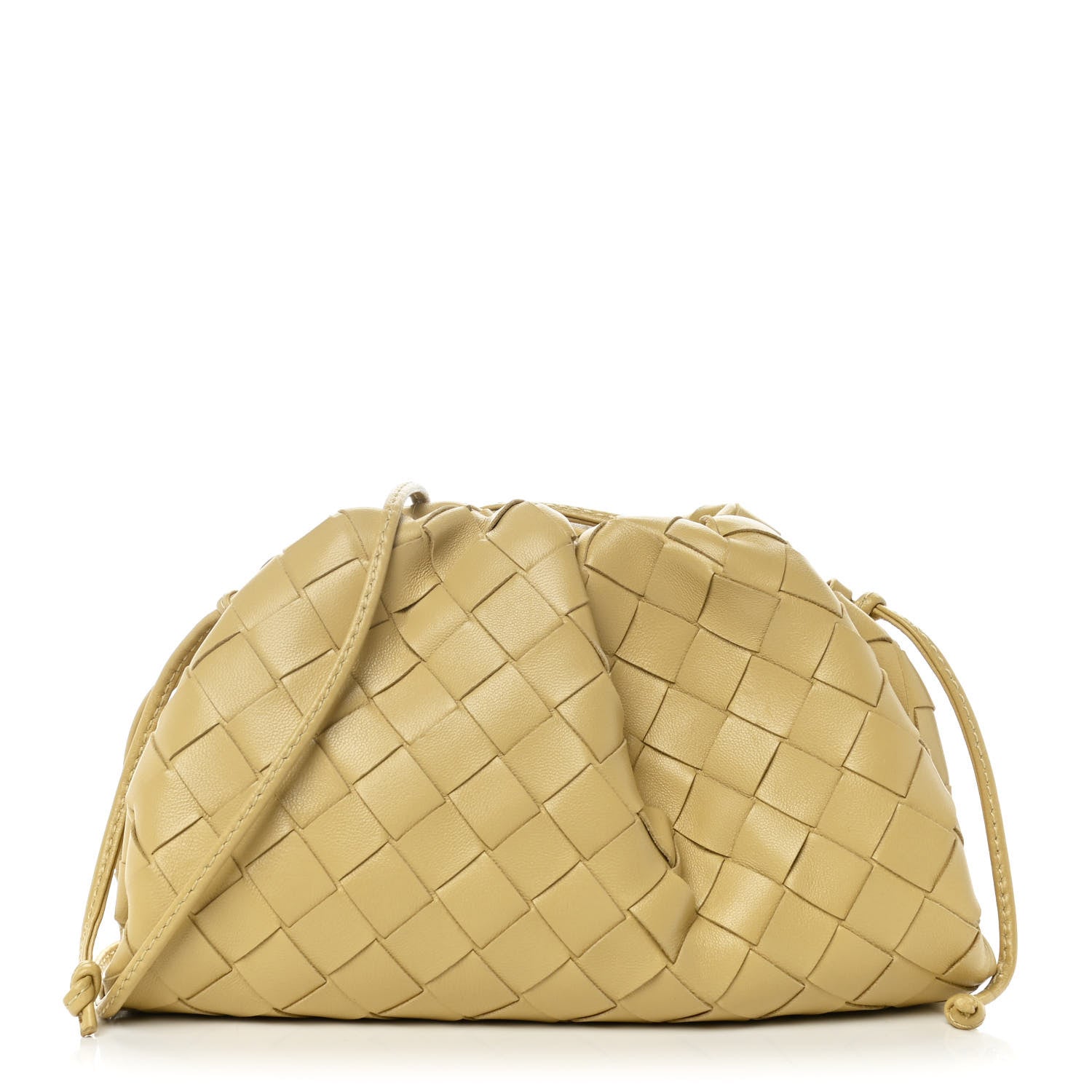 Bottega Veneta Nappa Intrecciato The Mini Pouch Corn 1 of 10