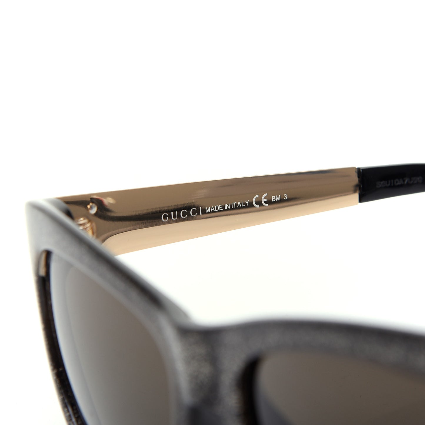 Glitter Cat Eye Sunglasses 3739/N/S Black