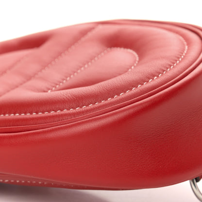 Hermes Swift Verso In The Loop Belt Bag Rouge Piment Rose Azalee 9 of 11