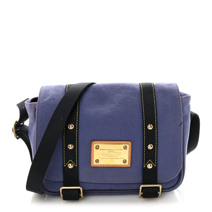 Louis Vuitton Antigua Besace PM Messenger Bag Blue 1 of 9