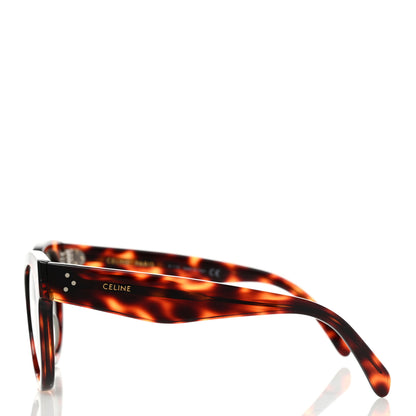 Celine Acetate Studded Mineral Round Sunglasses CL40031 Tortoise 3 of 7