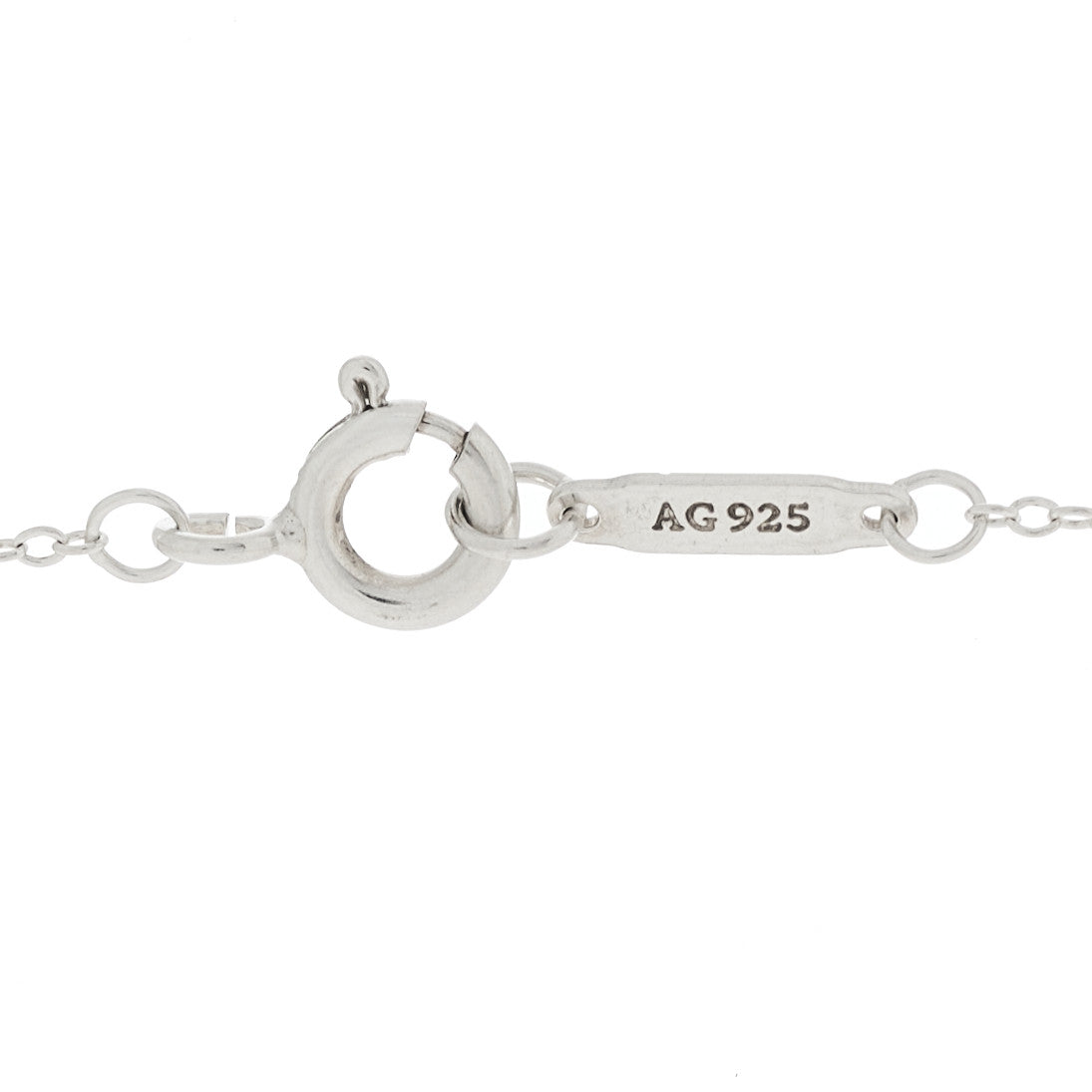 Sterling Silver Medium Return to Tiffany Heart Pendant Necklace