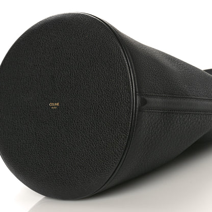 Celine Supple Grained Calfskin Bucket 16 Bag Black 8 of 8