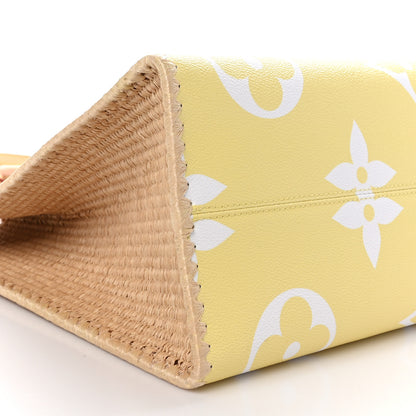 Louis Vuitton Monogram Giant By The Pool Rio De Janeiro Onthego GM Light Pink 8 of 9