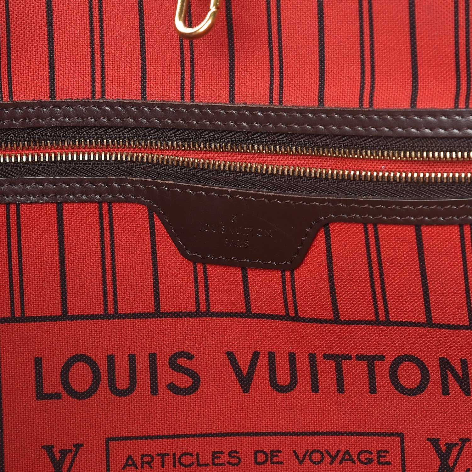 Louis Vuitton Damier Ebene Neo Neverfull GM 7 of 26