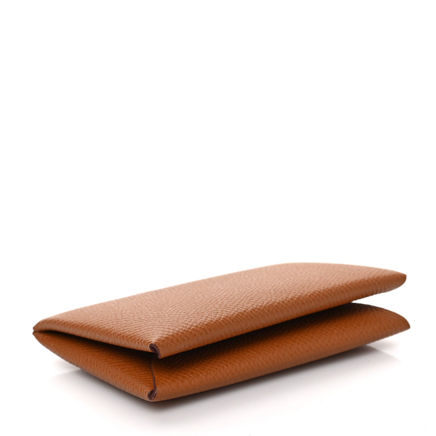 Epsom Calvi Card Case Gold