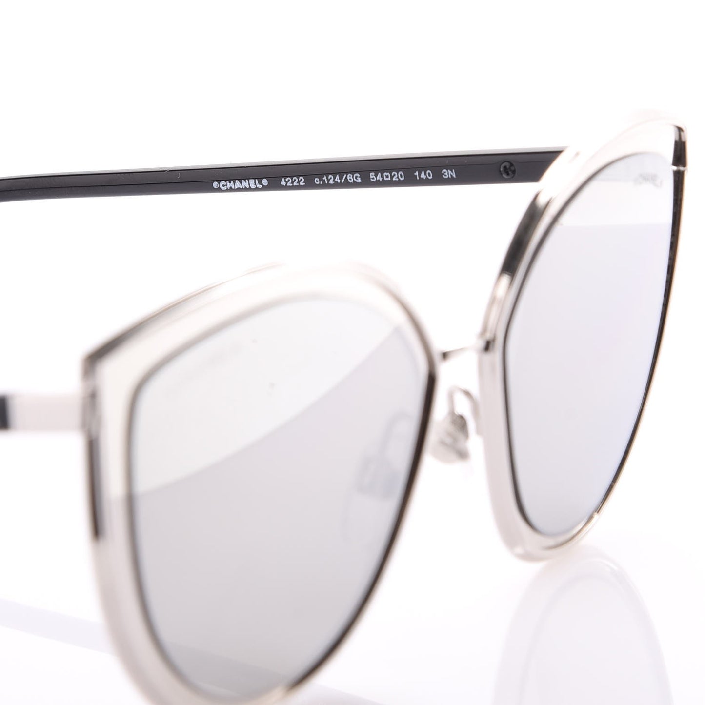 Cat Eye Sunglasses 4222 Black