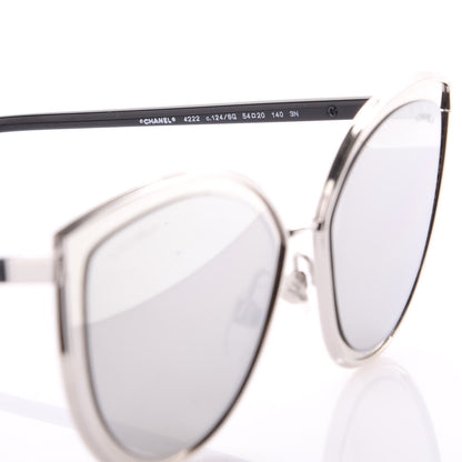 Chanel Cat Eye Sunglasses 4222 Black 6 of 8