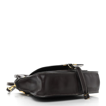 Chloe Smooth Calfskin Small Marcie Satchel Black Raisin 4 of 12
