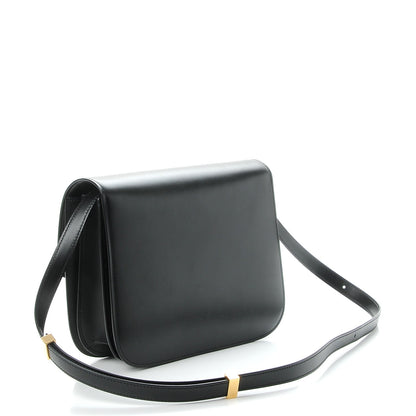 Celine Box Calfskin Medium Classic Box Flap Bag Black 3 of 8