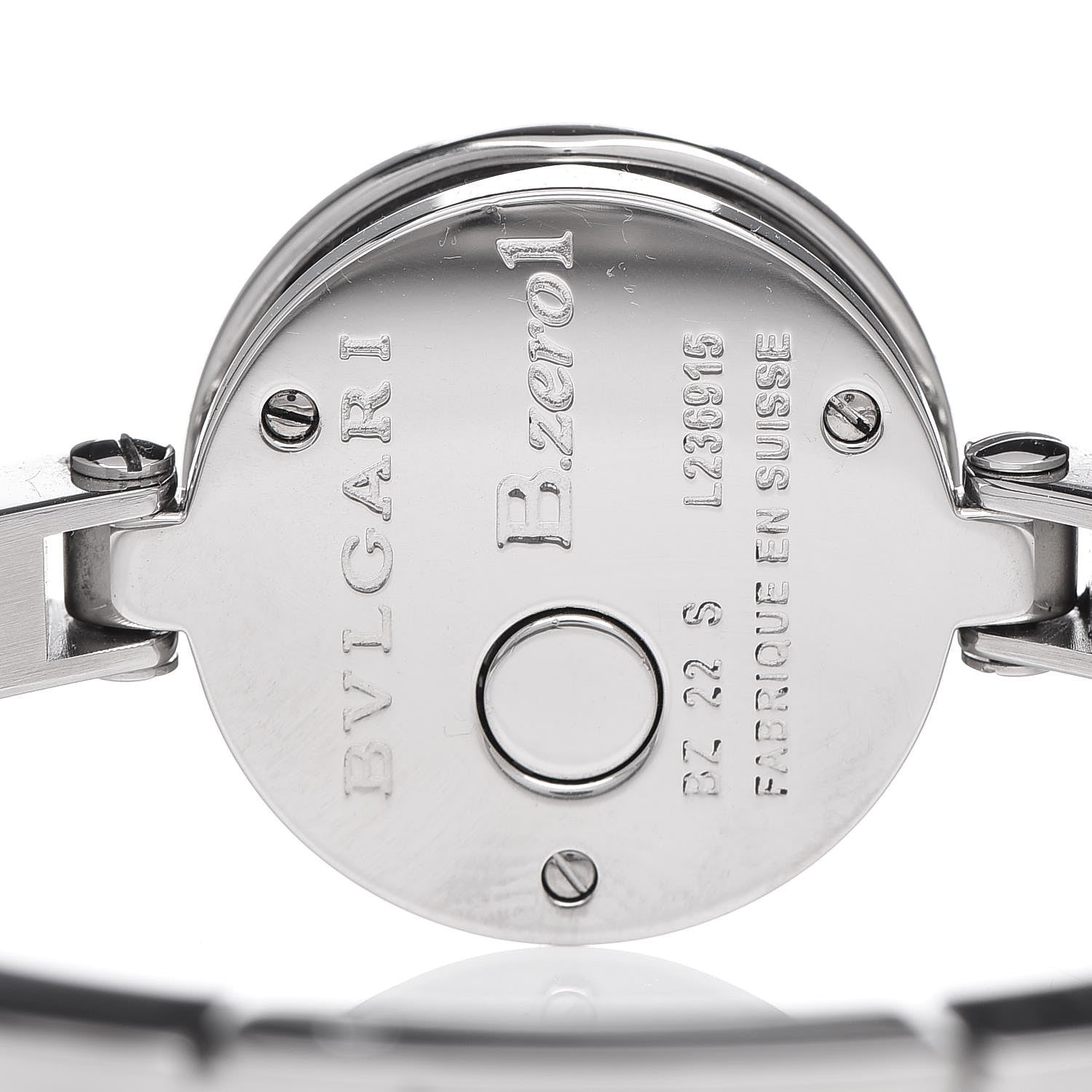 Bulgari Stainless Steel Diamond Mother of Pearl 22mm B.Zero1 Butterfly Quartz Watch 5 of 7