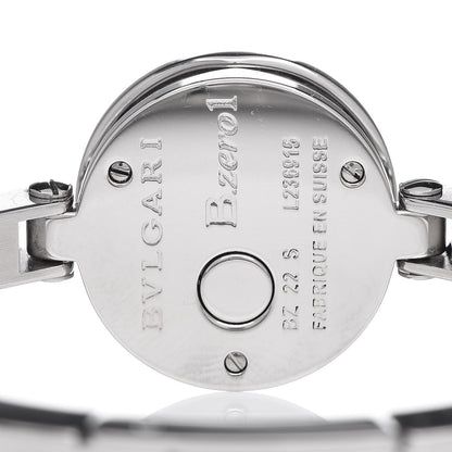 Bulgari Stainless Steel Diamond Mother of Pearl 22mm B.Zero1 Butterfly Quartz Watch 5 of 7