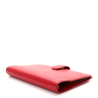 Louis Vuitton Epi Small Ring Agenda Cover Castillan Red 4 of 8