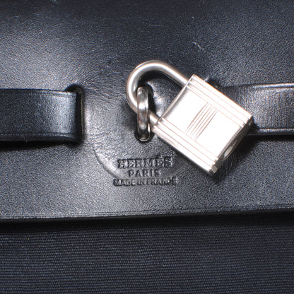 Hermes Toile Herbag Black 8 of 18