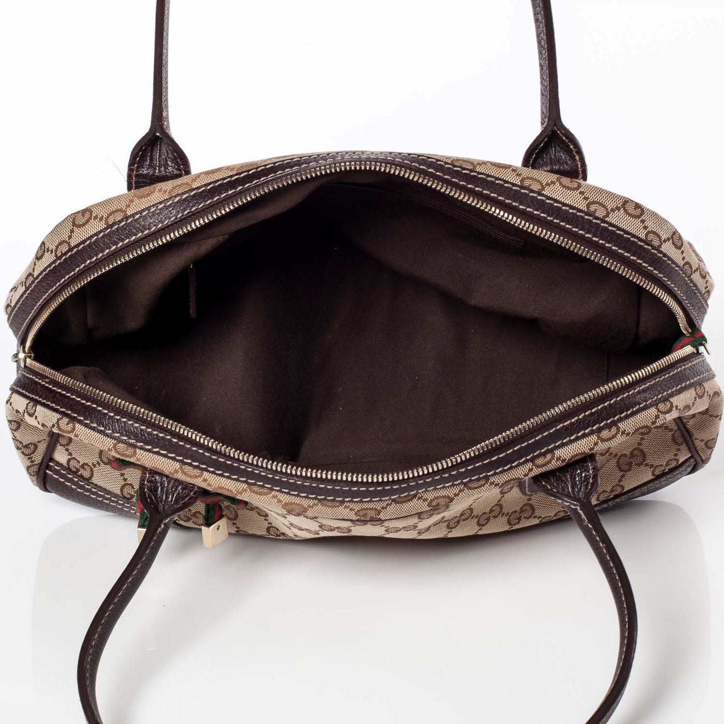 Monogram Small Princy Satchel Dark Brown