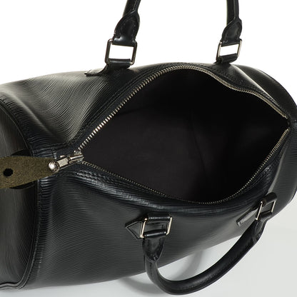 Louis Vuitton Epi Speedy 30 Black 5 of 7
