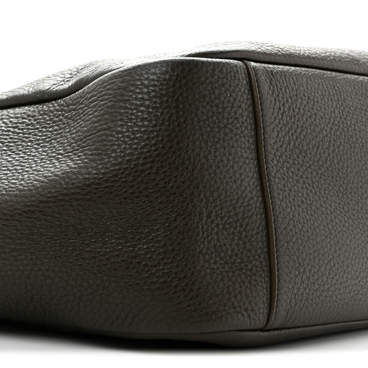 Saint Laurent Grained Deerskin Bea Tote Light Musk 14 of 29
