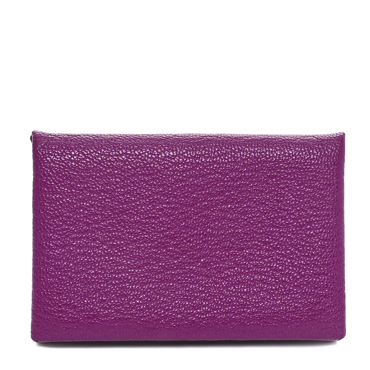 Hermes Chevre Mysore Calvi Card Case Anemone 1 of 10