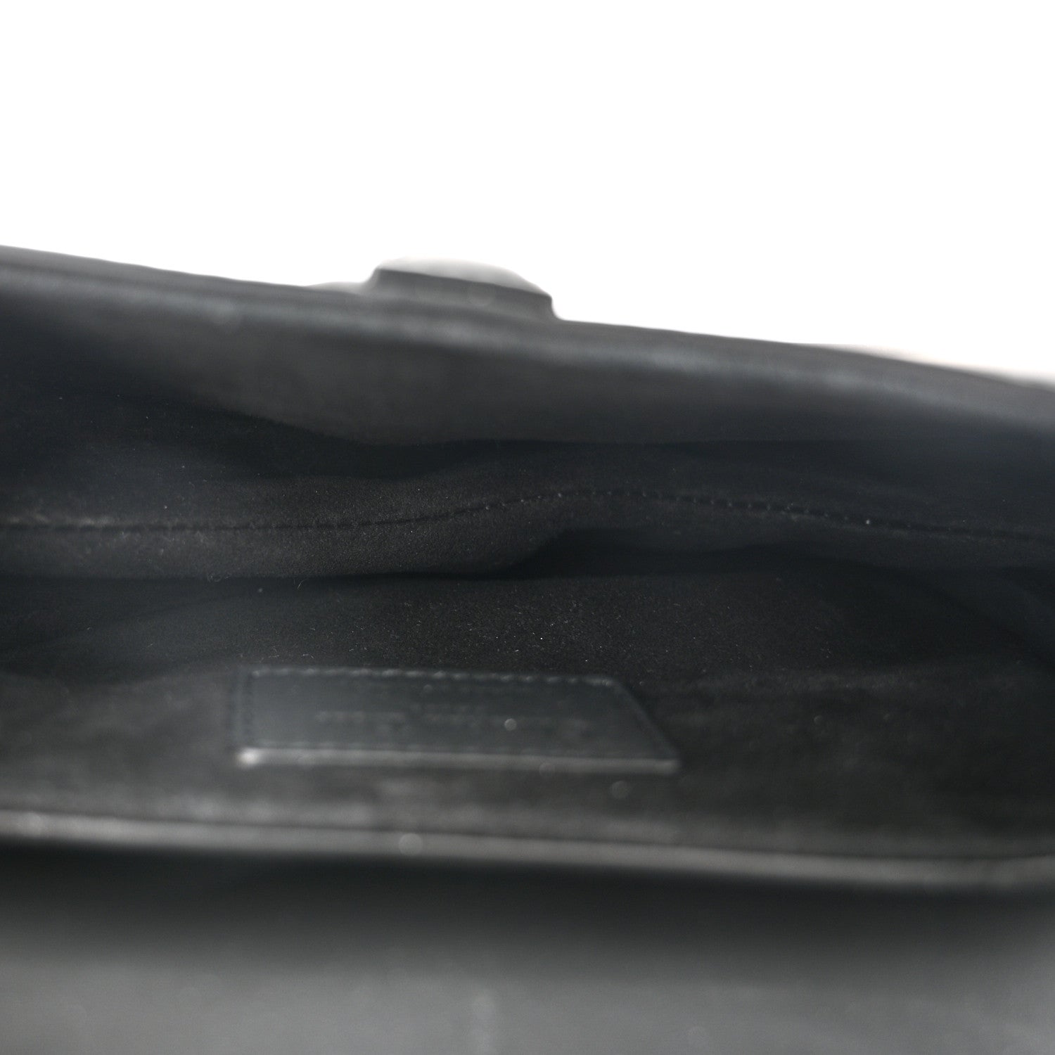 Christian Dior Ultra Matte Calfskin Mini Saddle Bag Black 5 of 10