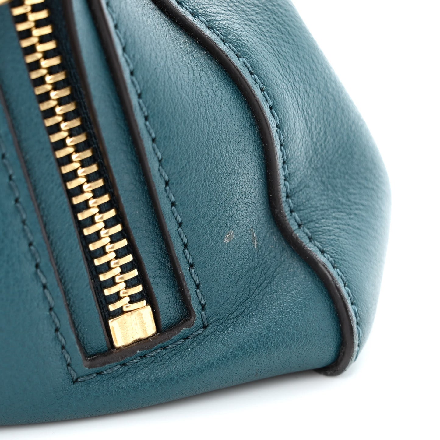 Calfskin Small Faye Day Shoulder Bag Blue