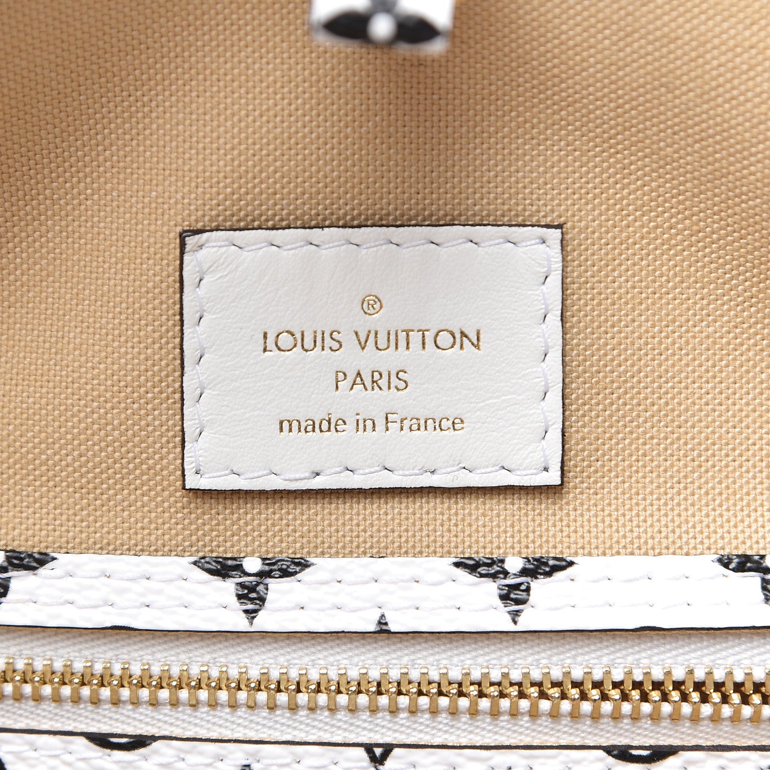 Louis Vuitton Monogram Giant Neverfull MM Kaki 6 of 9