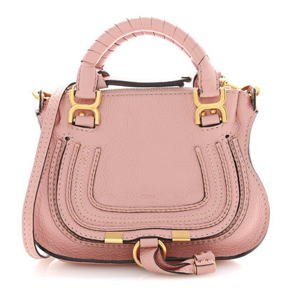 Chloe Calfskin Mini Marcie Satchel Anemone Pink 1 of 14