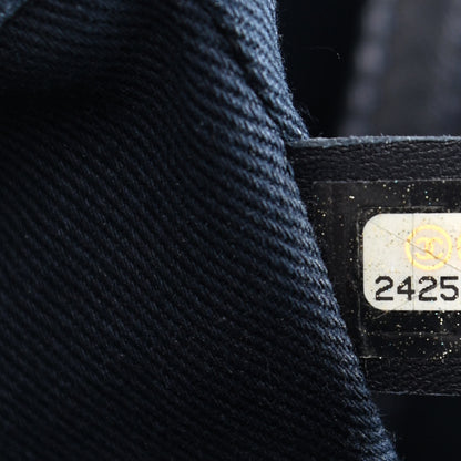Chanel Denim Medium Deauville Tote Dark Blue 7 of 10