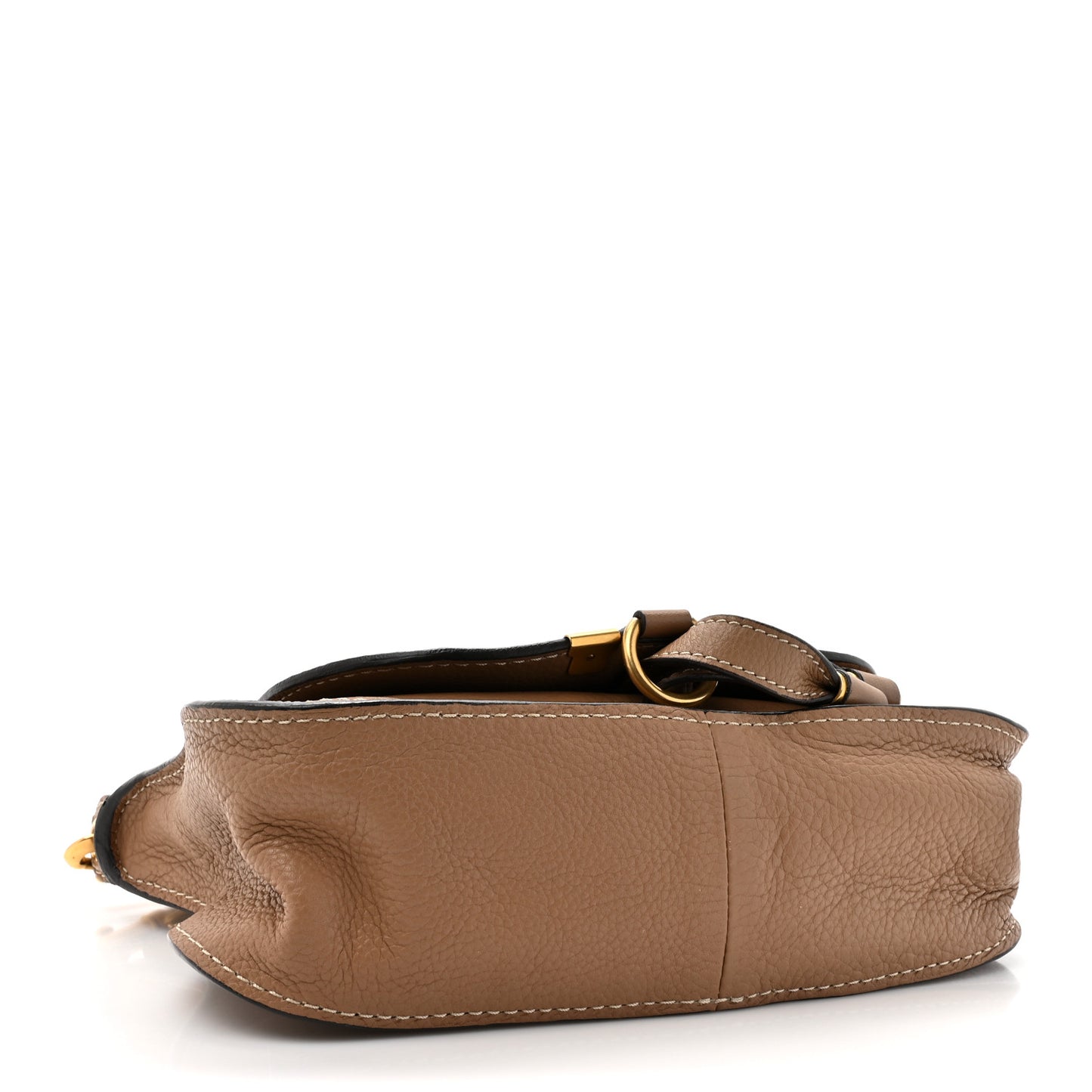 Calfskin Mini Marcie Satchel Nut