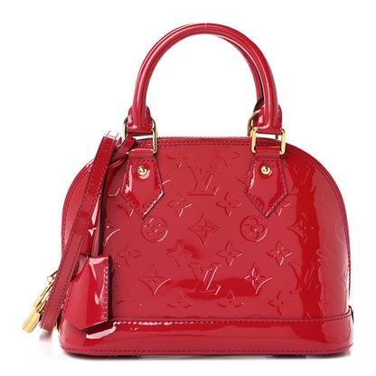 Louis Vuitton Vernis Alma BB Rose Indien 1 of 9