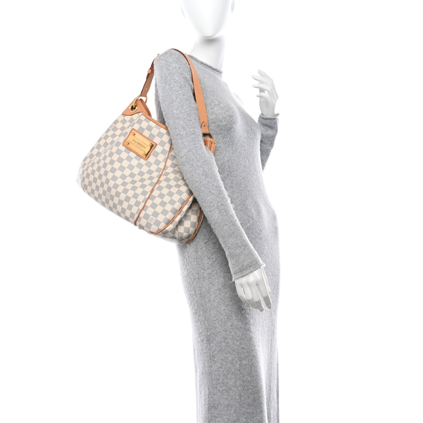 LOUIS VUITTON Damier Azur Galliera PM
