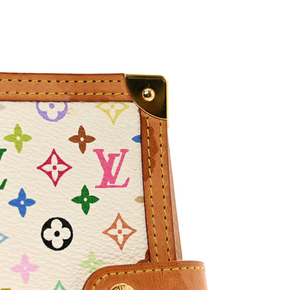 Louis Vuitton Monogram Multicolor Small Ring Agenda Cover White 7 of 7