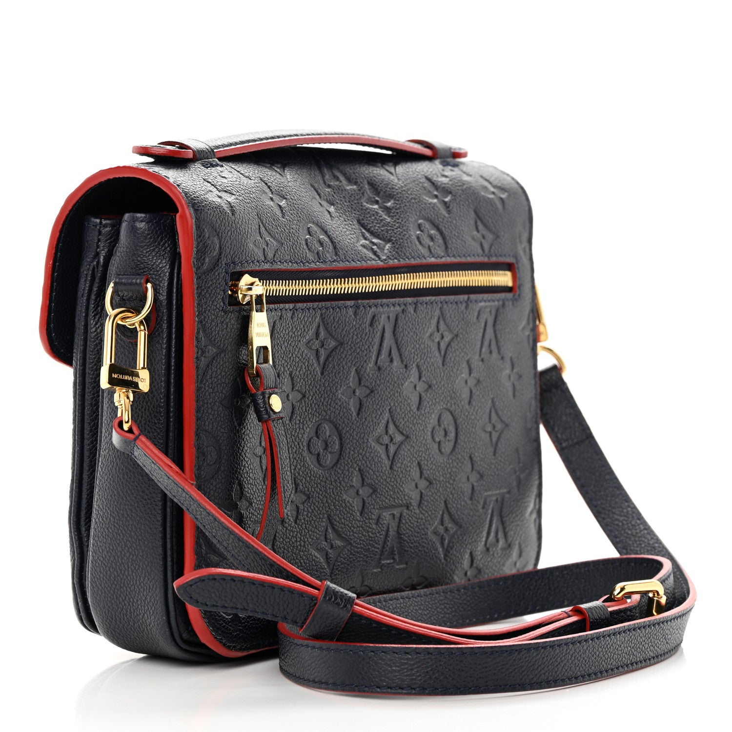 Louis Vuitton Empreinte Pochette Metis Marine Rouge 3 of 18